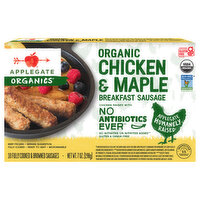 Applegate Organic Chicken & Maple Breakfast Sausage, 7 Ounce