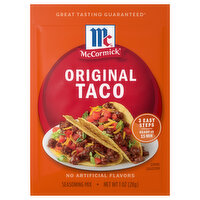 McCormick Original Taco Seasoning Mix, 1 Ounce
