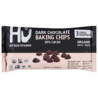 Hu Baking Chips Dark Chocolate 65%, 9 Ounce