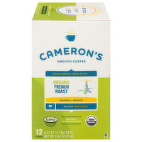 Camerons Coffee Organic French Roast Kcup, 12 Each