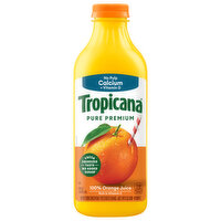 Tropicana Orange Juice Calcium No Pulp, 46 Ounce
