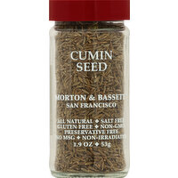 Morton & Bassett Spices Cumin Seed, 1.9 Ounce