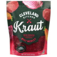 Cleveland Kraut Red Beet Sauerkraut, 16 Ounce