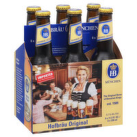 Hofbrauhaus Original Beer, 6 Each