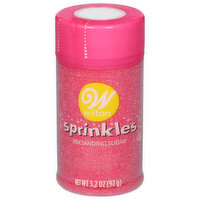 Wilton Pink Sanding Sugar, 3.2 Ounce
