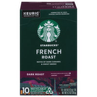 Starbucks K Cup French Roast, 10 Each