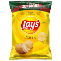 Lay's Potato Chips Classic 20% More, 9.625 Ounce