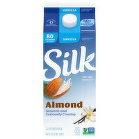 Silk Vanilla Almond Milk, 64 Ounce