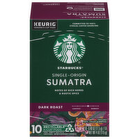 Starbucks K-Cup Sumatra, 10 Each