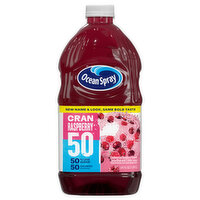 Ocean Spray Juice Drink, Light, Cranberry & Raspberry, 64 Ounce