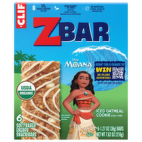 CLIF Kid Organic Iced Oatmeal Cookie Baked Whole Grain Energy Snack Bars, 6 Each