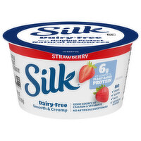 Silk Strawberry Dairy-Free Yogurt Alternative, 5.3 Ounce