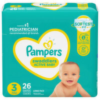 Pampers Swaddlers Size 3, 26 Each