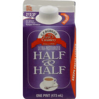CF Burger Half & Half, Ultra-Pasteurized, 16 Ounce