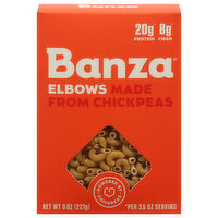 Banza Pasta Elbows, 8 Ounce