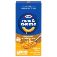 Kraft Macaroni And Cheese Whole Grain, 6 Ounce