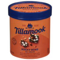 Tillamook Rocky Road Ice Cream, 1.5 Quart