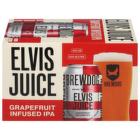 Brewdog Elvis Grapefruit Juice Infused IPA, 6 Each