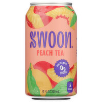 Swoon Zero Sugar Peach Iced Tea, 12 Ounce