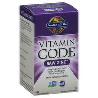Gol Vitamin Code Zinc, 60 Each