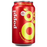 Poppi Cherry Limeade, 12 Ounce