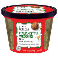 Heinen's Italian Style Wedding Soup With Meatballs, 16 Ounce