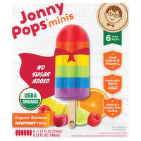 JonnyPops Minis Rainbow Superpower, 6 Each