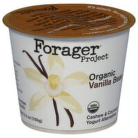Forager Project Organic Dairy-Free Vanilla Bean Cashewmilk Yogurt, 5.3 Ounce