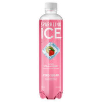Sparkling Ice Sparkling Water, Zero Sugar, Kiwi Strawberry, 17 Ounce