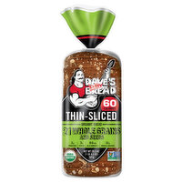 Dave's Killer Bread Thin-Sliced 21 Whole Grains and Seeds Organic Bread, 20.5 Ounce