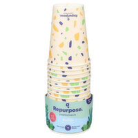 Compostable Hot and Cold Cups (12 oz), 18 Each