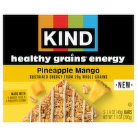 Kind Bars Healthy Grains Energy Pineapple Mango, 5 Each