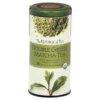 Republic Of Tea Double Green Matcha Tea, 50 Each