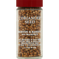 Morton & Bassett Spices Coriander Seed, 1.2 Ounce
