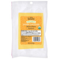 Heinen's Organic Sliced Sharp Cheddar Cheese, 5 Ounce