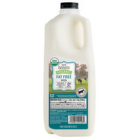 Heinen's Organic 0% Fat Free Milk, 64 Ounce