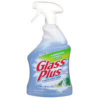 Glass Plus Glass Cleaner, Spring Waterfall Scent, 32 Ounce