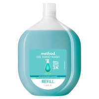 Method Gel Hand Wash Refill, Waterfall, 34 Ounce