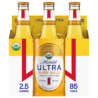 Michelob Ultra Pure Gold Beer, 6 Each