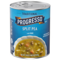 Progresso Soup, Split Pea With Ham, Traditional, 19 Ounce