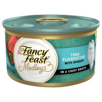Fancy Feast Medleys Tuna Florentine, 3 Ounce