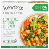 Kevin's Natural Foods Thai-Style Coconut Chicken Bowl, 9.5 Ounce