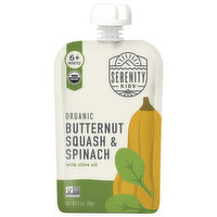 Serenity Kids Pouch Squash Spinach, 3.5 Ounce