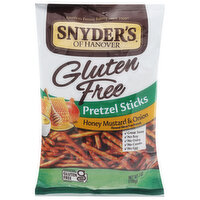 Snyder's of Hanover Gluten Free Honey Mustard and Onion Pretzel Sticks, 7 Ounce