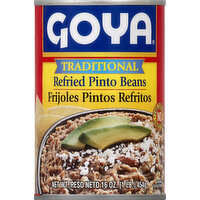 Goya Traditional Refried Beans, 16 Ounce