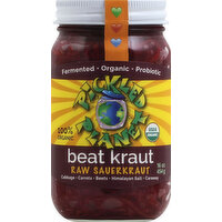 Pickled Planet Beat Kraut, 16 Ounce