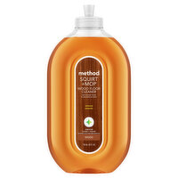 Method Squirt + Mop Hardwood Floor Cleaner, Almond, 25 Ounce
