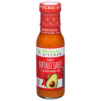 Primal Kitchen Hot Buffalo Sauce, 8.5 Ounce
