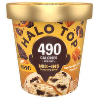 Halo Top Mix-Ins Caramel Cookie Crunch, 16 Ounce