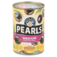 Pearls Medium Pitted California Ripe Olives, 6 Ounce
